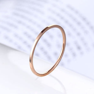 Rose Gold Twist Zirconia Wedding Engagement Ring